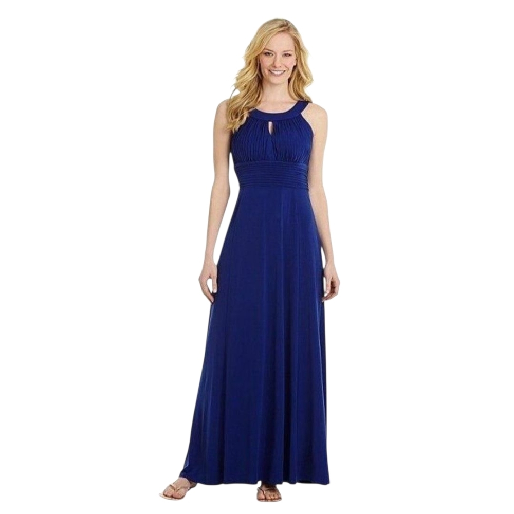 Signature by Sangria Royal Blue Maxi Dress